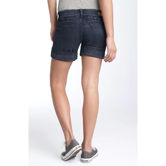 See Thru Soul Cuff Medium Wash Shorts - Picture 2 of 8